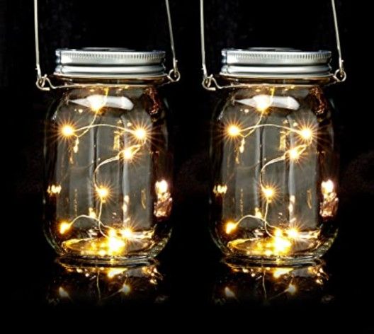 MASON JAR TEA LIGHT CANDLE HOLDERS SET OF 3 JARS & 6 TEA LIGHT CANDLES. $10