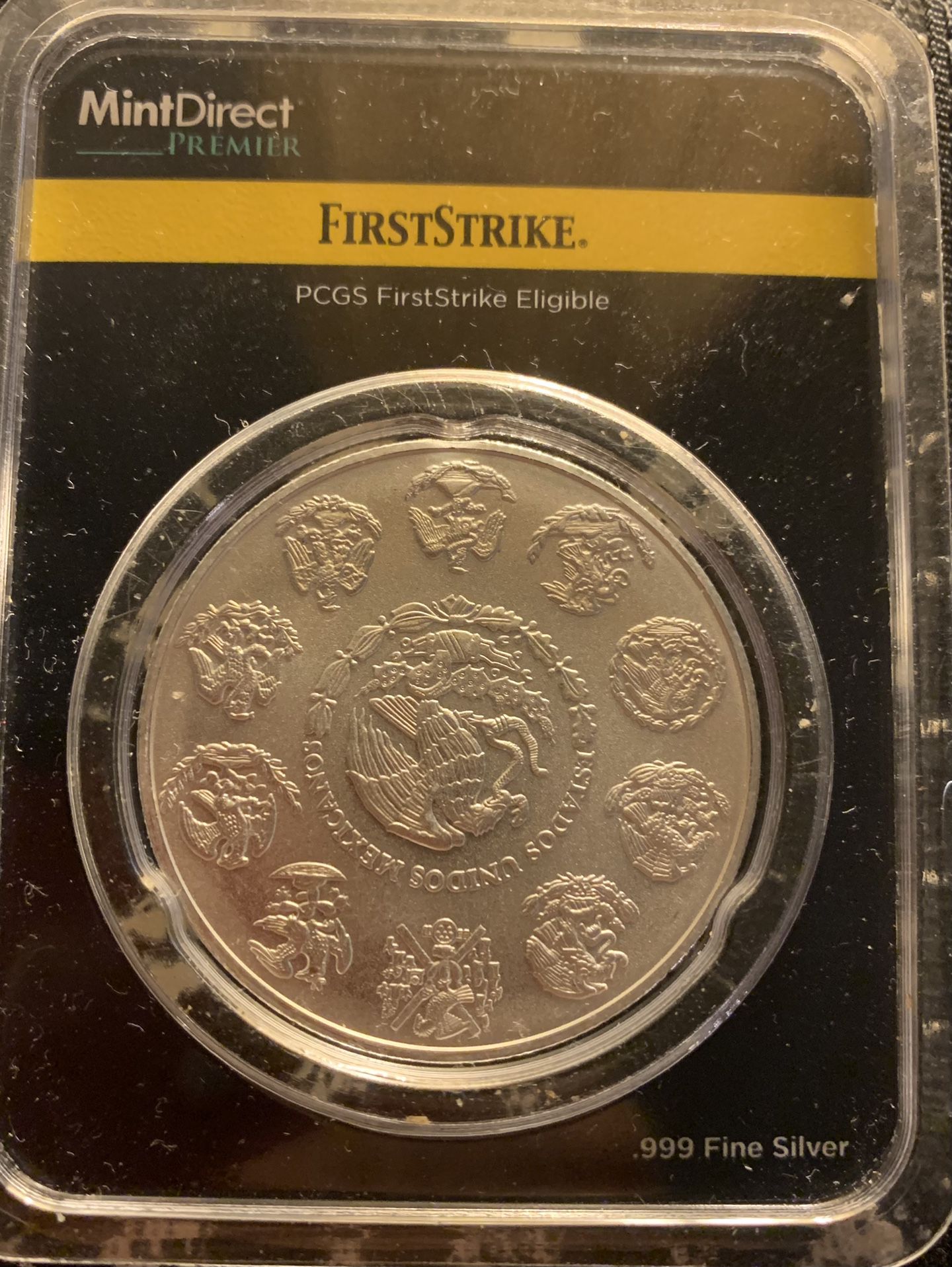 2022  1 OZ Silver Libertad  Mint Direct Premier Coin.