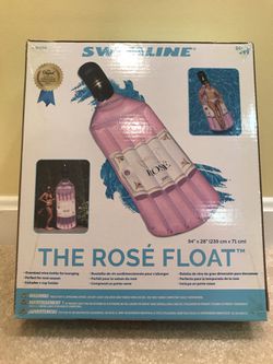 Swimline Inflatable Rose Float Lounger Swimming Pool Raft 94 x 28 Inches Thumbnail