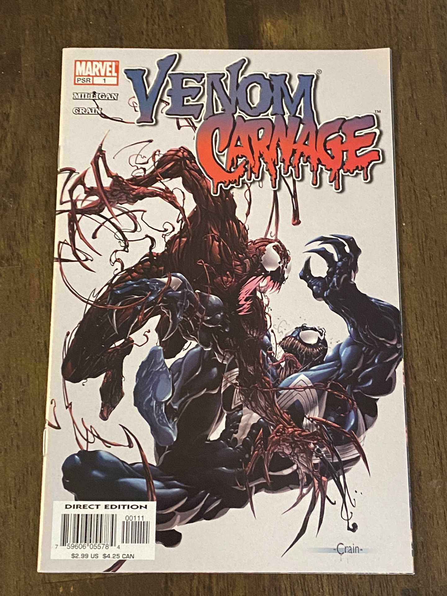 Venom Carnage Issue #1  First Appearance Toxin   Spider-Man Comics 