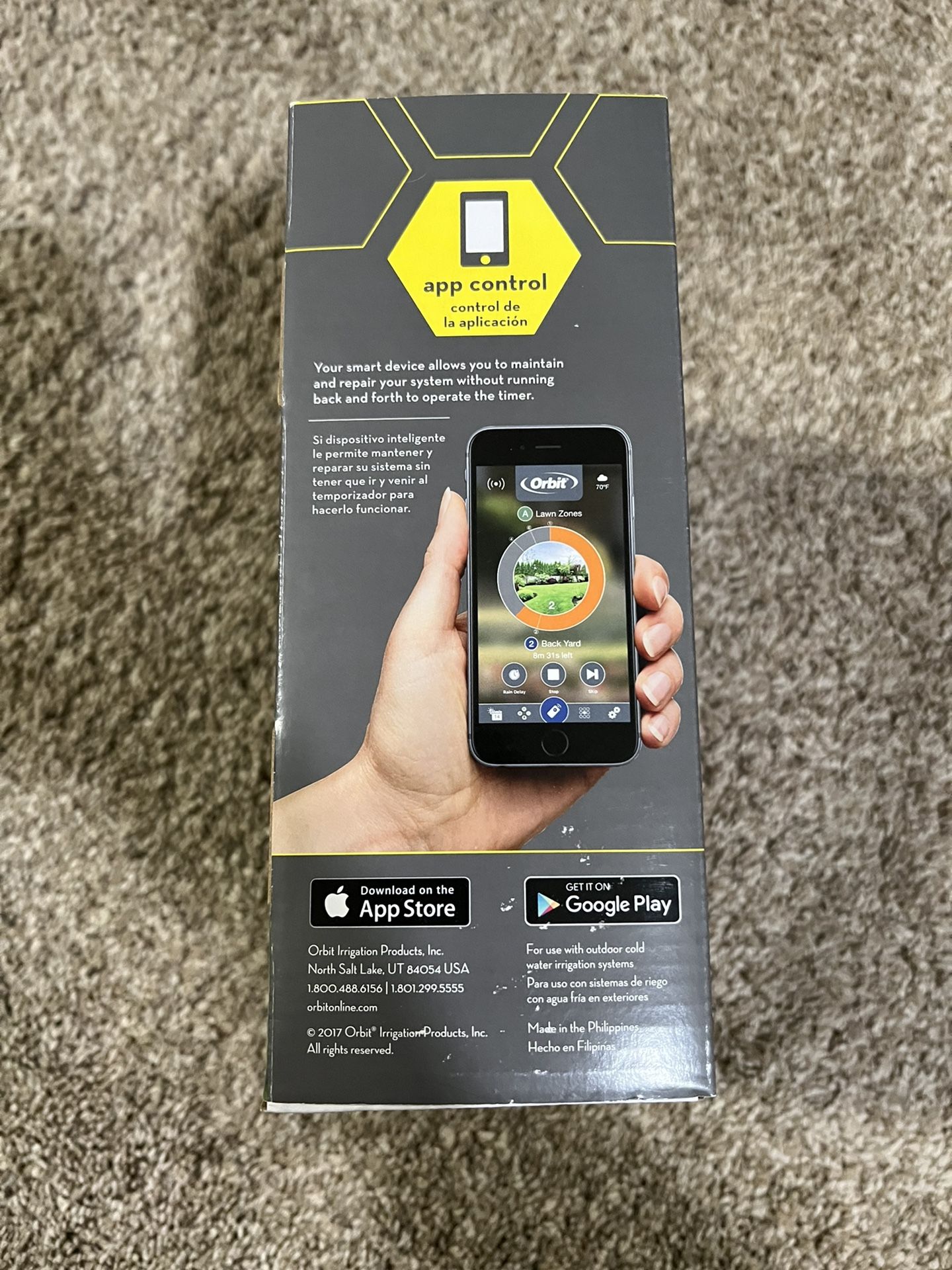 Orbit B-hyve 8-Zone Smart Indoor Sprinkler Controller