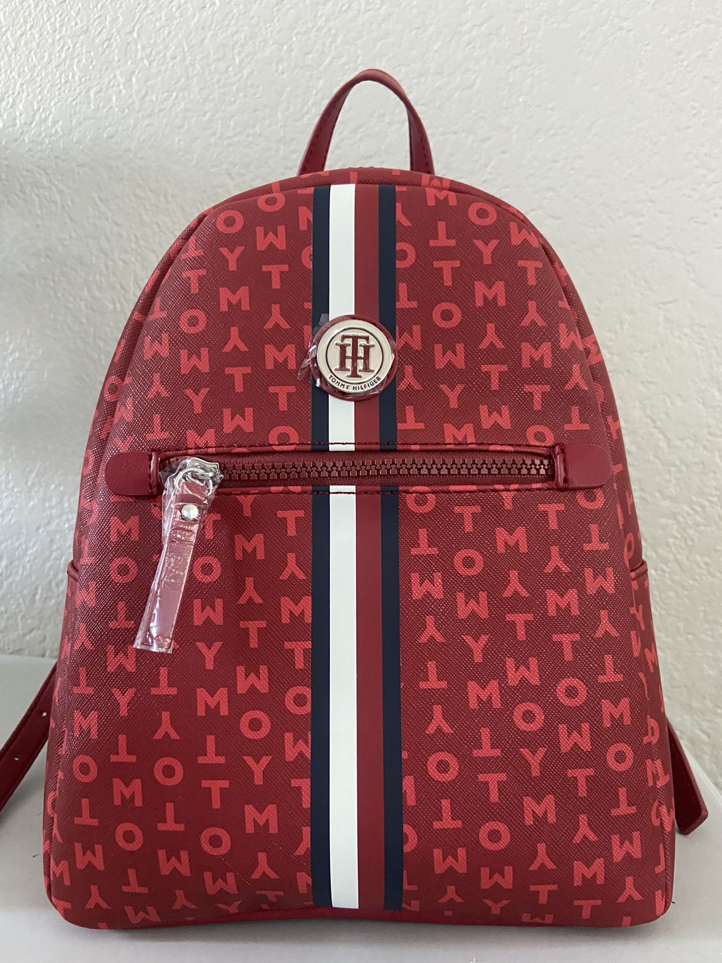 Tommy Hilfiger Red Backpack 