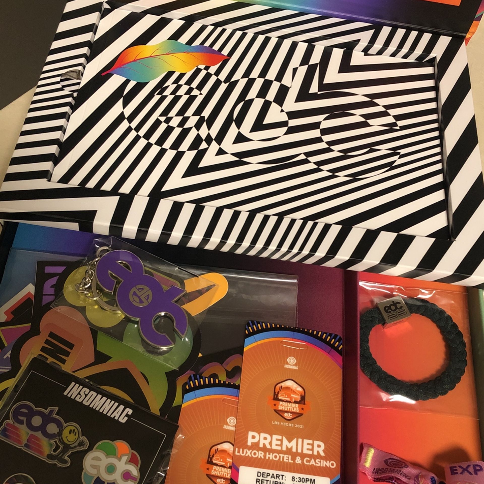 1 EDC Ticket & 2 Shuttle Passes