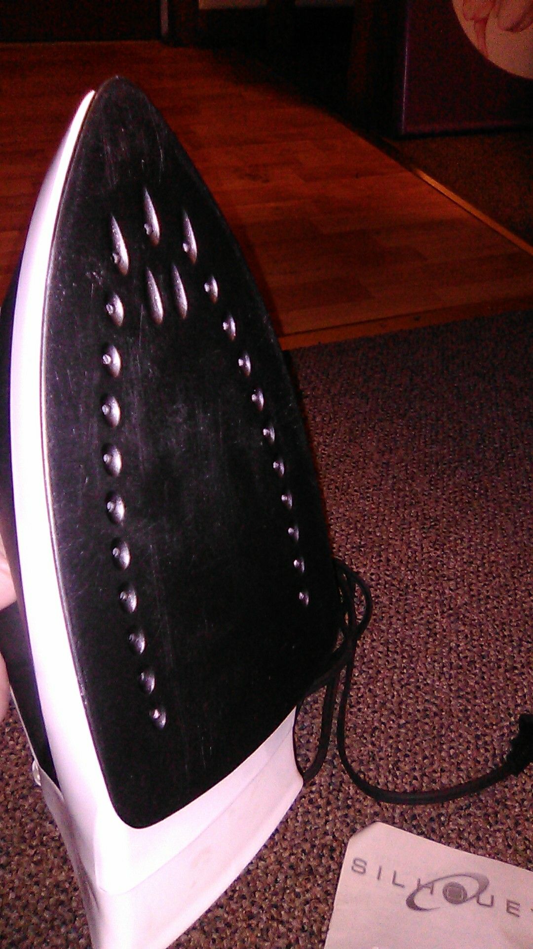 Silhouette Steam Iron w/ non-stick plate