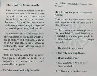 Galway Irish Crystal Heritage Vases  Thumbnail
