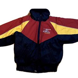 Vintage Ice Rider By Mustang Youth Kids Medium Snowmobile Jacket Coat - Padded Thumbnail