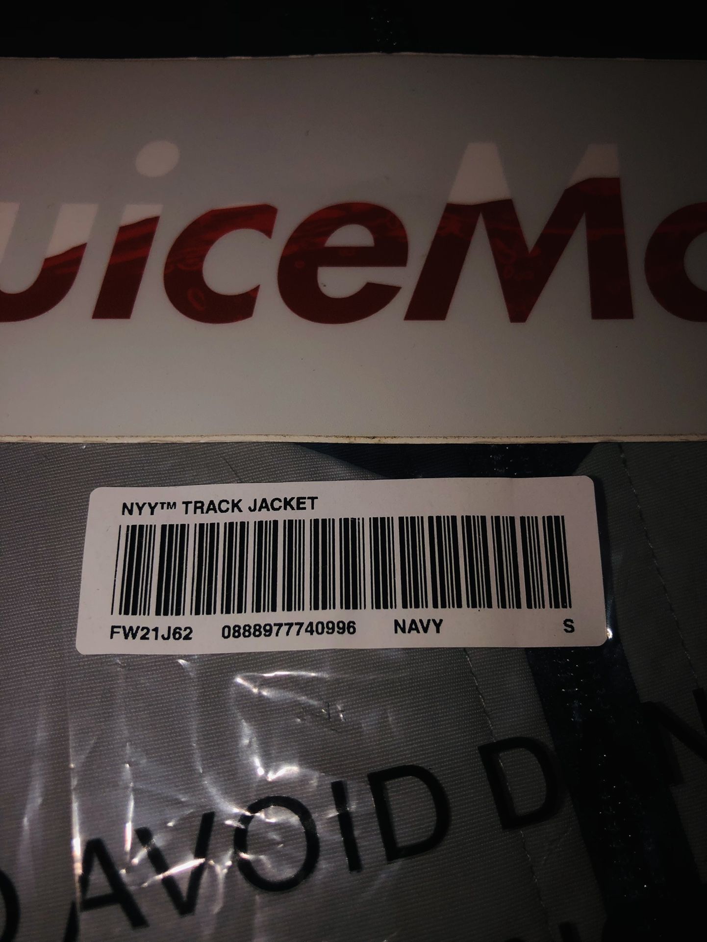 Supreme NY Yankees Track Jacket