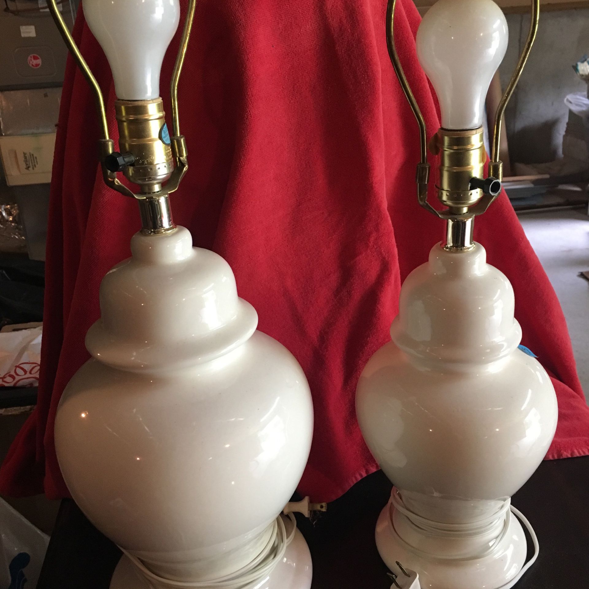 Two Laura Ashley Lamps