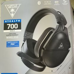 Turtle Beach Stealth 700 Gen 2 Wireless Gaming Headset for PS5, PS4, PS4 Pro, PlayStation & Nintendo Switch Featuring Bluetooth, 50mm ,, 3D Aud Thumbnail