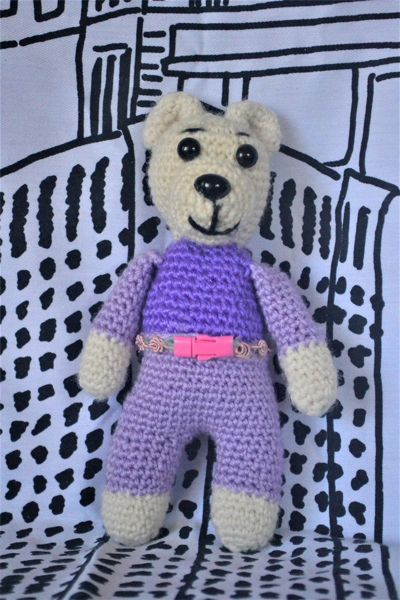 Crochet stuffed bears