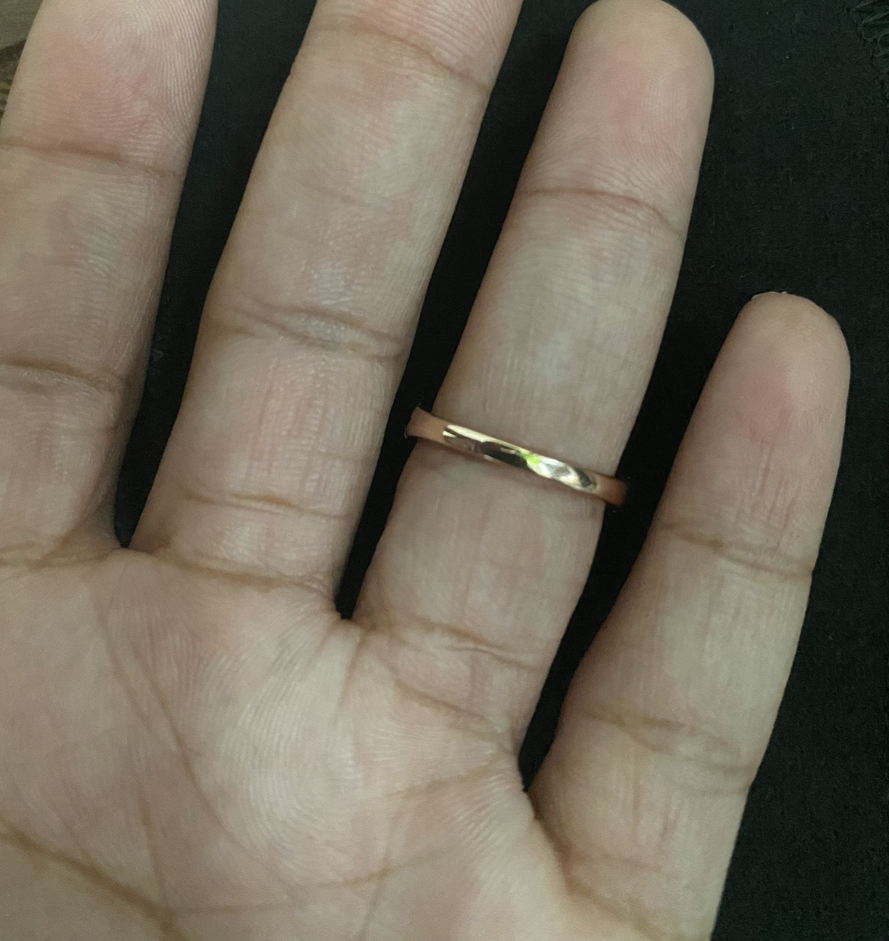 14k Rose Gold Diamond Wedding Band