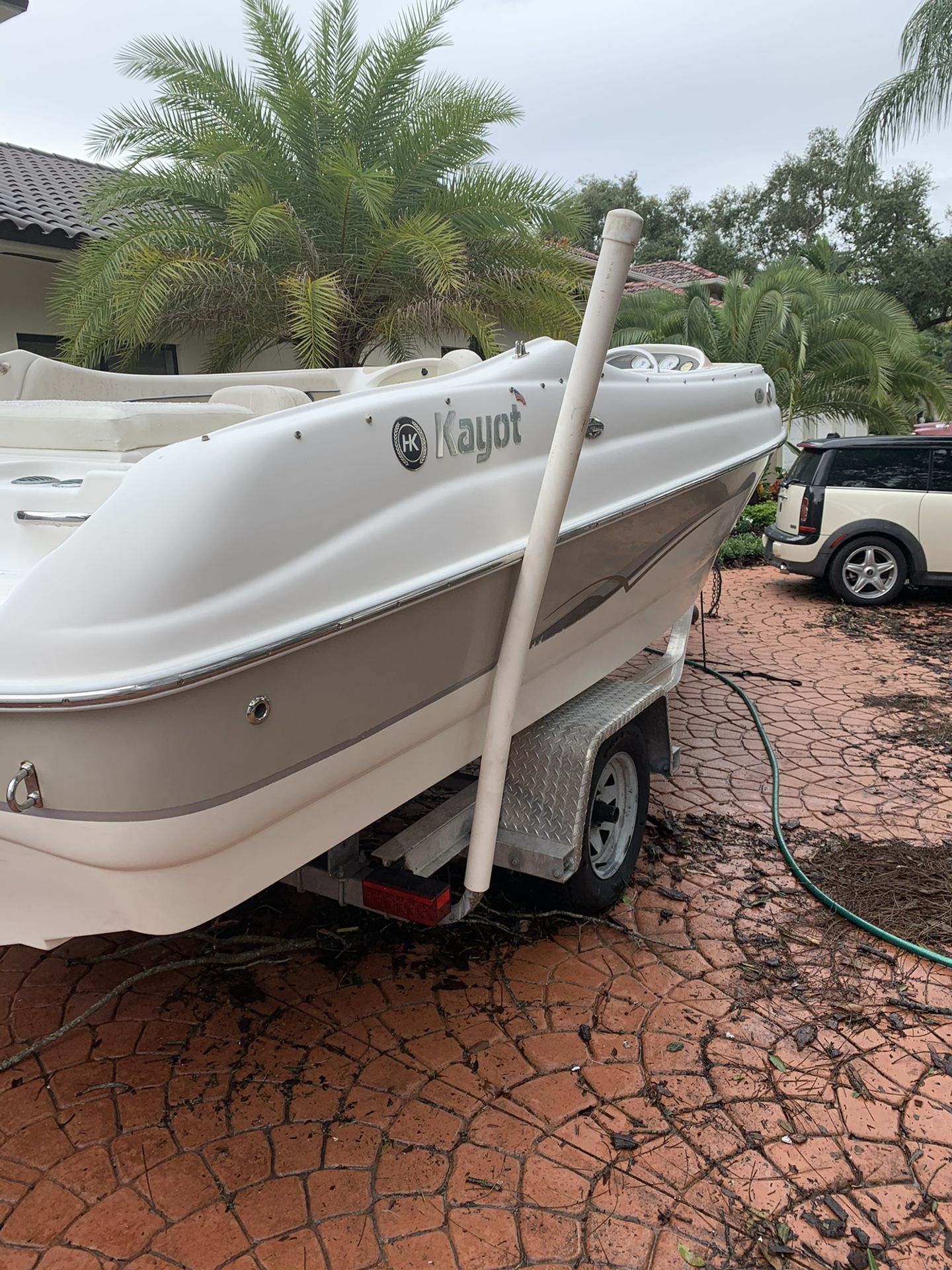 2003 19.5ft Harris Kayot Boat Bow rider …Trade For Jet Ski..!!!