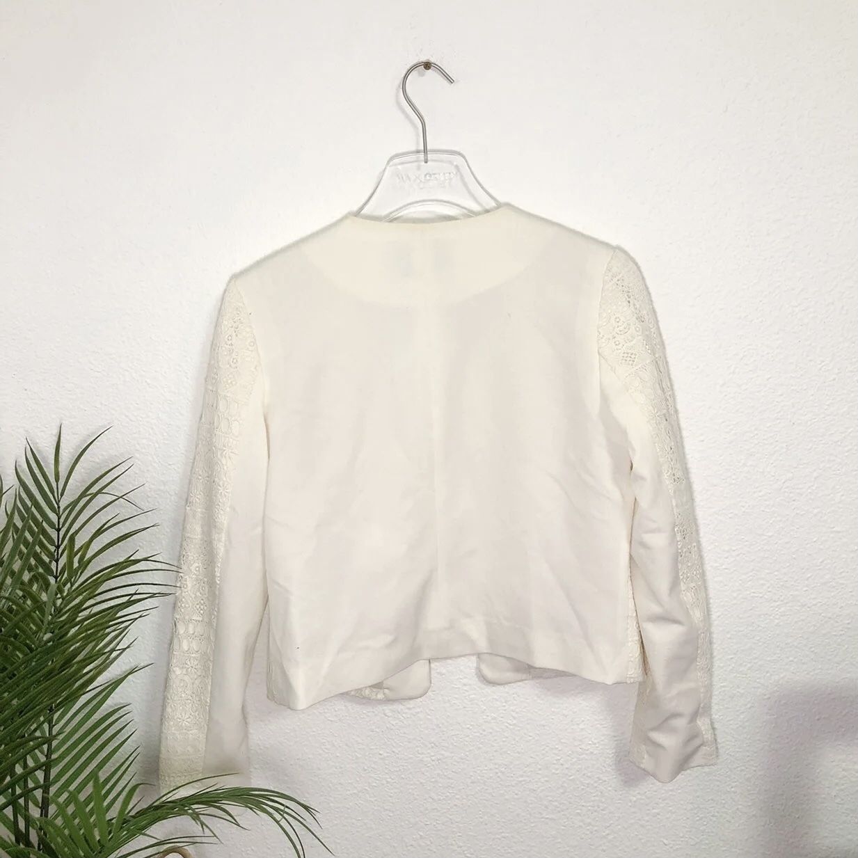 Off White Blazer Jacket for Women