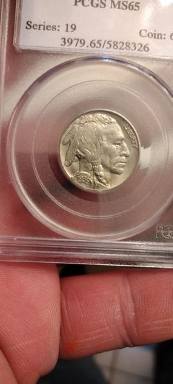 1936 Ms 65 Indian Head Nickel  Thumbnail