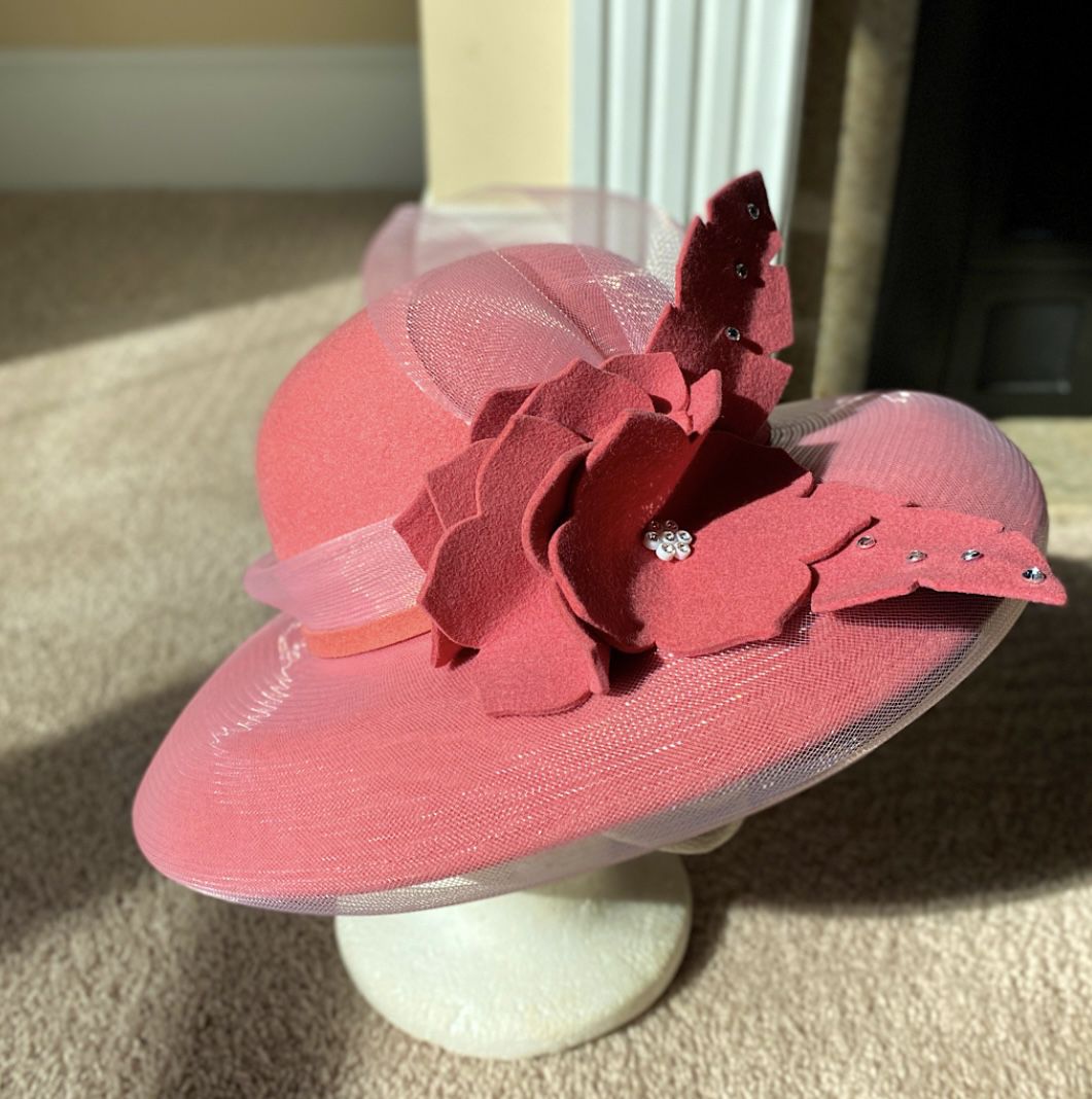 Pink Formal Hat