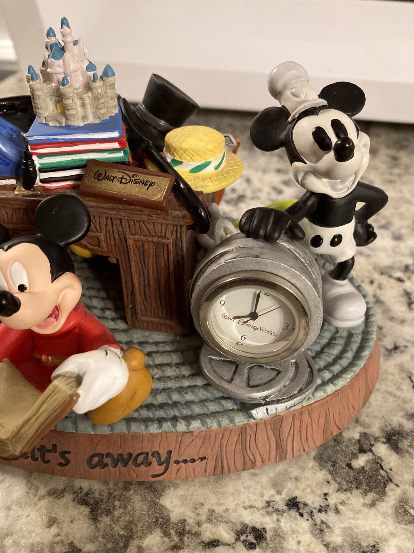 Disney When Walt’s Away…. Desk Clock