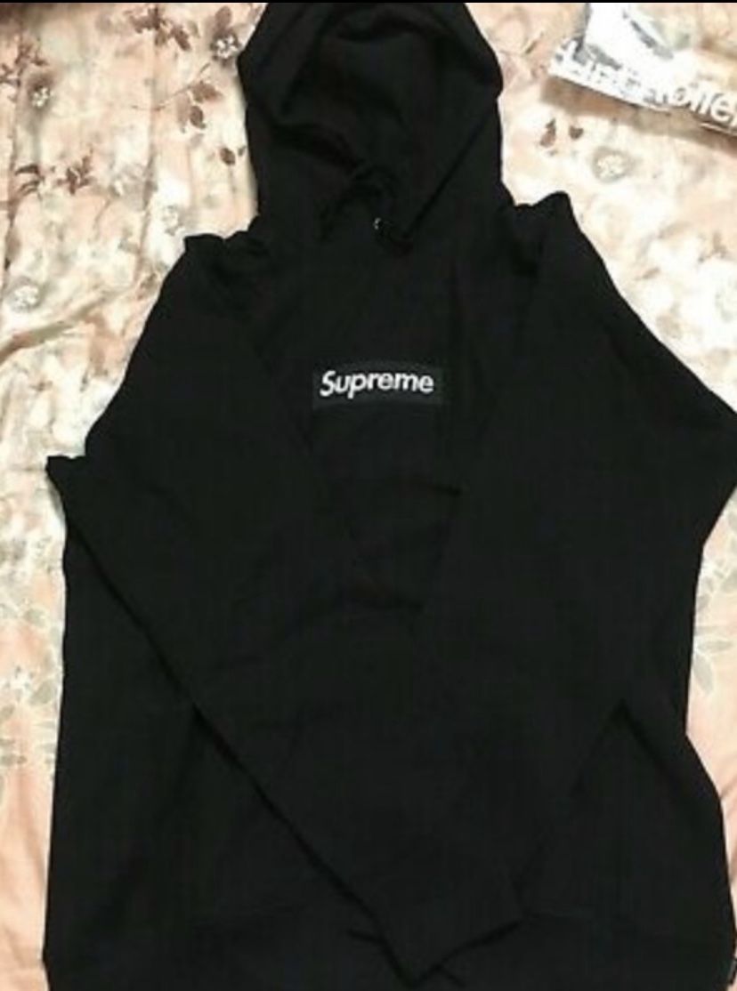 Black Supreme Hoodie