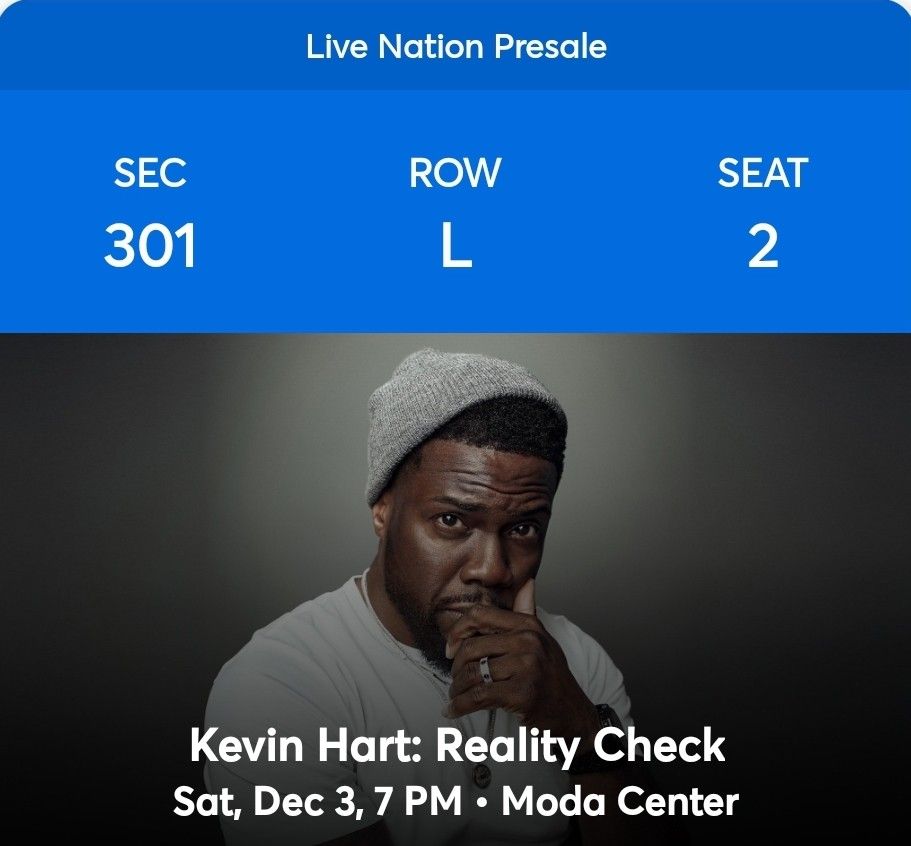 Kevin Hart Tickets
