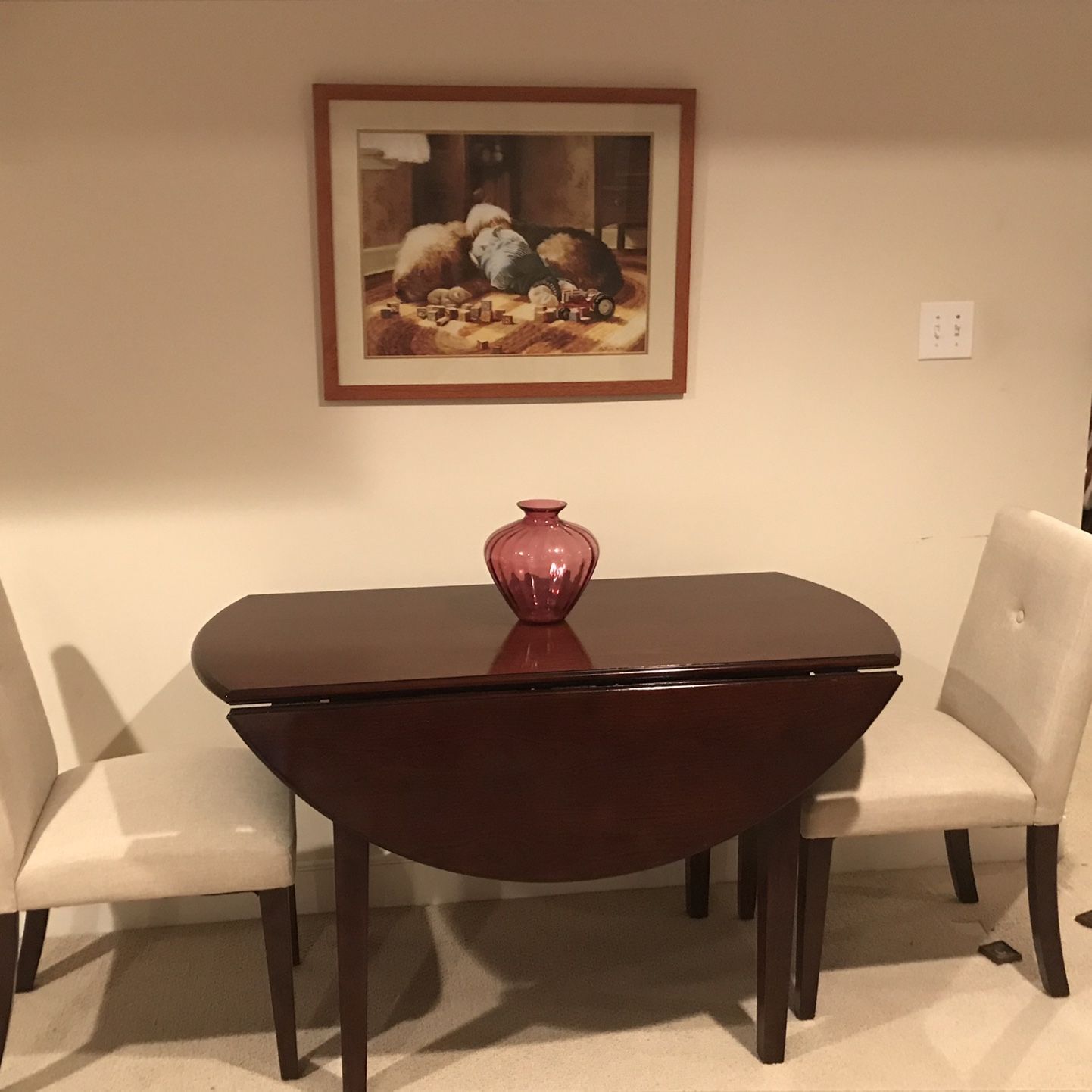 Dining Table & 2 Chairs