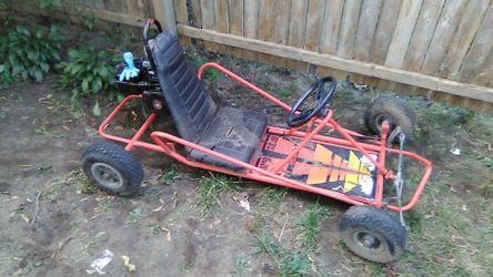 vintage manco go kart