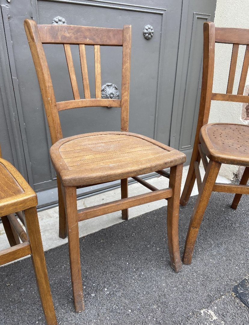 4 French Style Bistro Chairs