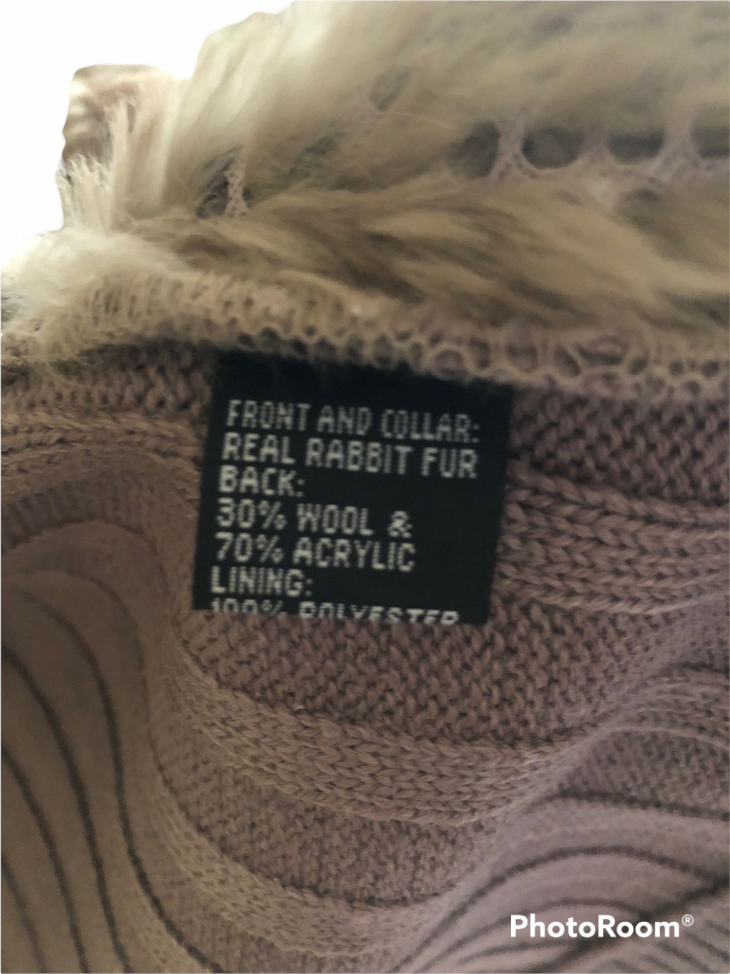 Seeu Rabbit Fur Vest
