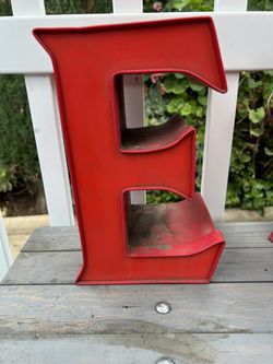 Shop Letters F, A, R, M, E, R, S - Red Color Thumbnail