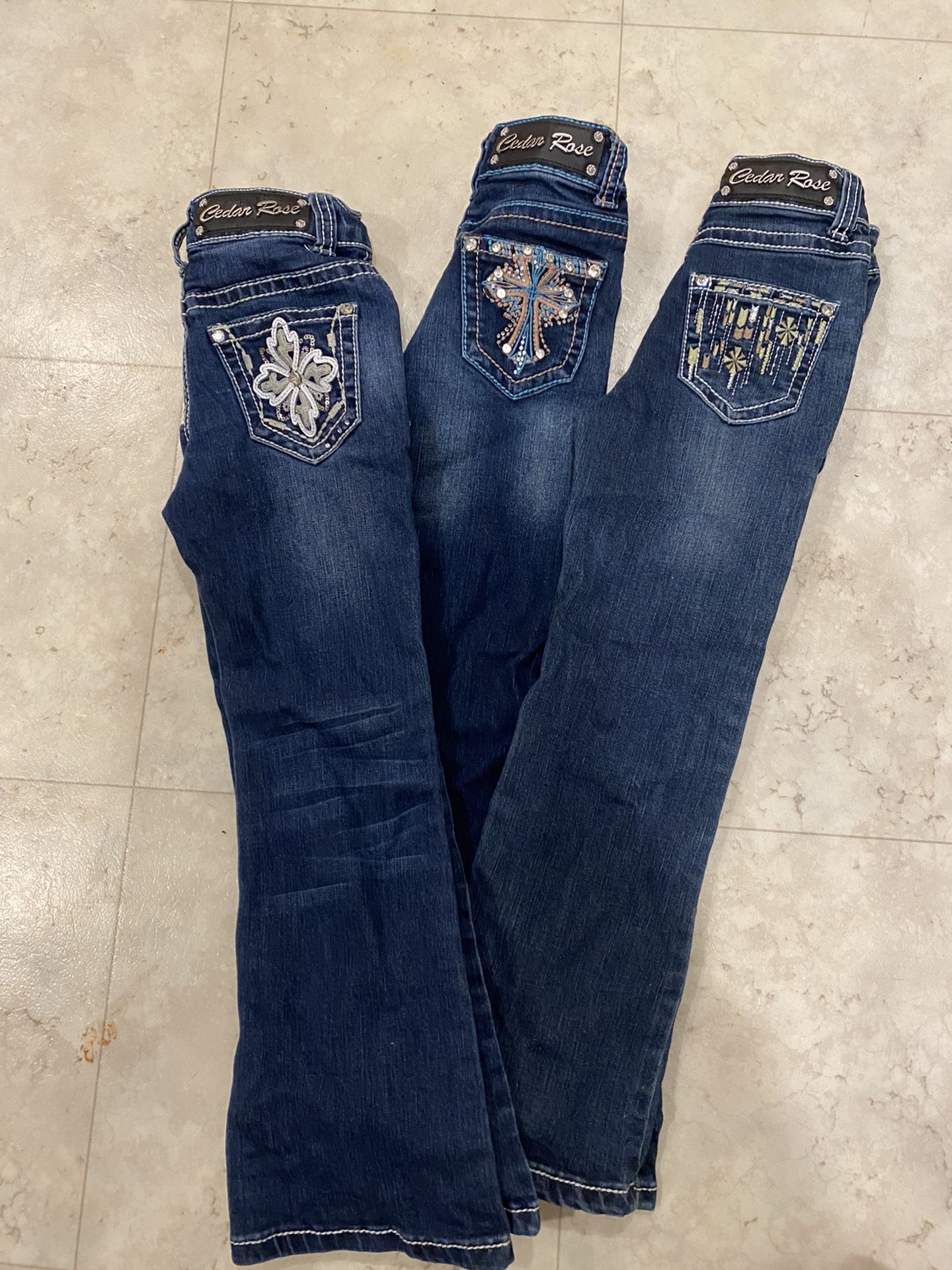 Girls Cowgirl Jeans