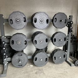 Weights, Bars - 45s, 35s, Olympic Bars, Olympic Curl Bars  Thumbnail