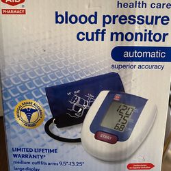 New RiteAid Automatic Blood Pressure Cuff Monitor . Retails $30. Asking $2 Thumbnail