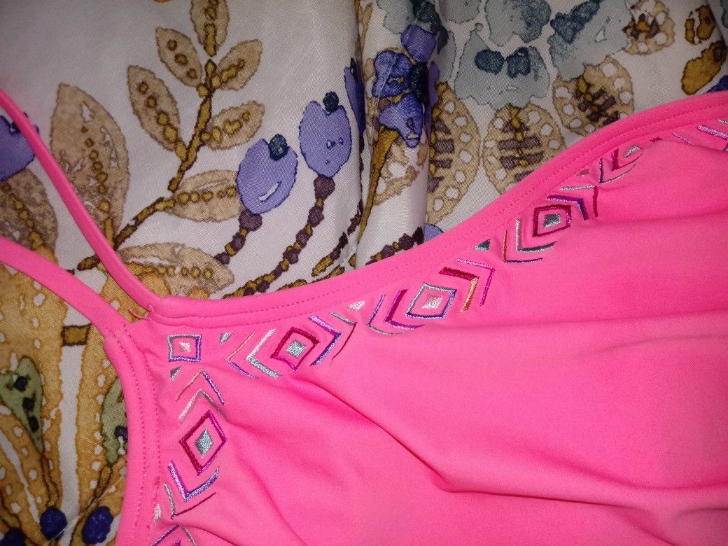 NEW**Coral Bikiny Top