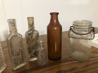 Antique medicine bottles Thumbnail