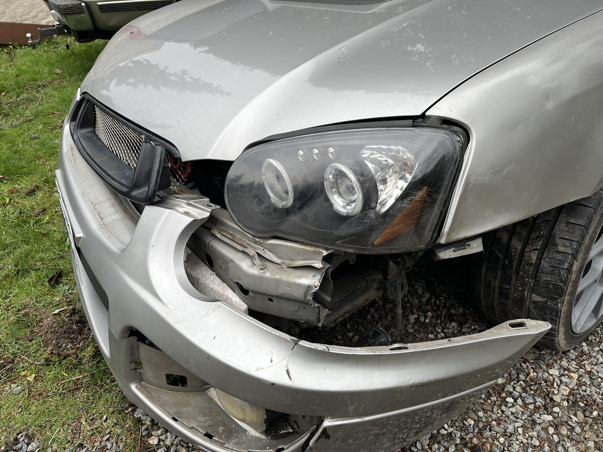2005 Subaru WRX Impreza Needs Cam Bearing Has Front End Damage 