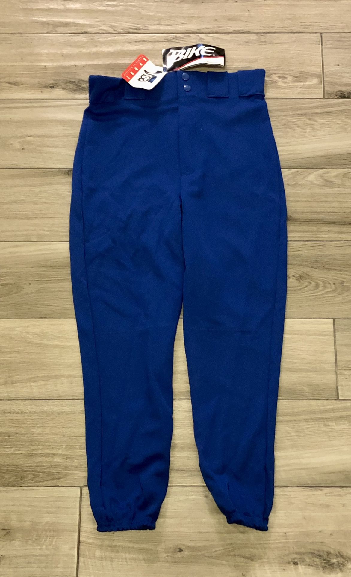 Bike Athletic Style 4108 Blue Adult Baseball Pants w/Belt Loops Size Small NEW