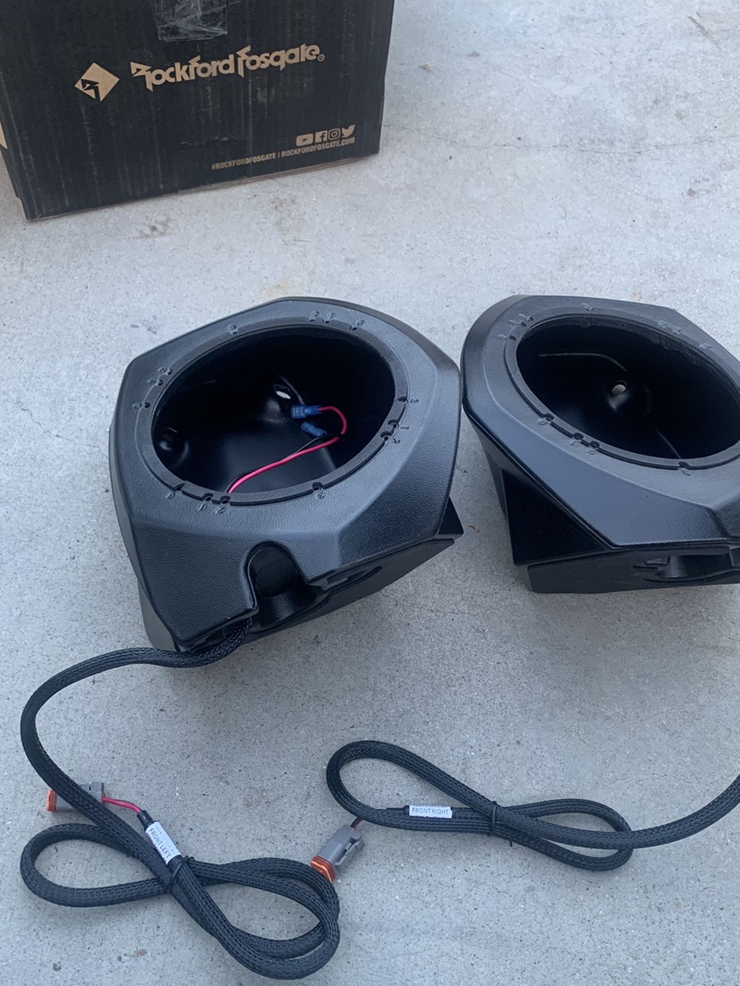 Rockford Fosgate RZR SXS speaker Box RFRZ14-FSE for Sale in Burbank, CA ...