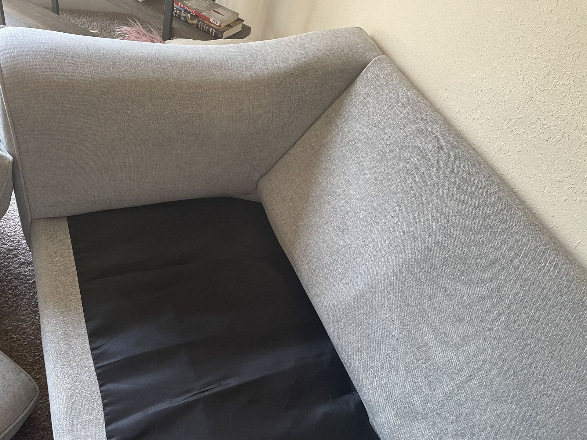Minhas Sectional Sofa (Grey)