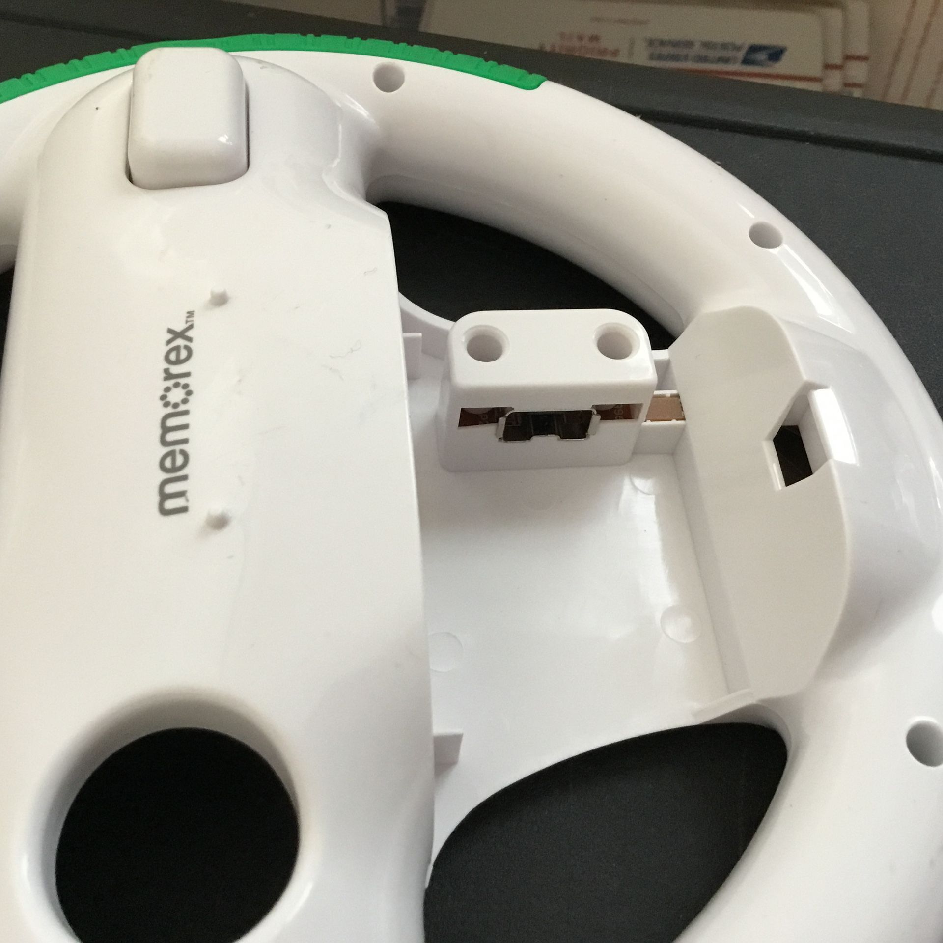 Memorex Green Racing/steering Wheel