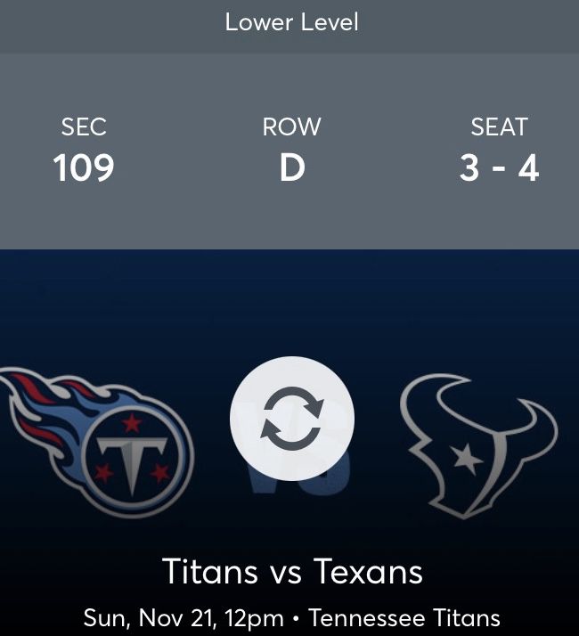 Tennessee Titans Vs Houston Texans