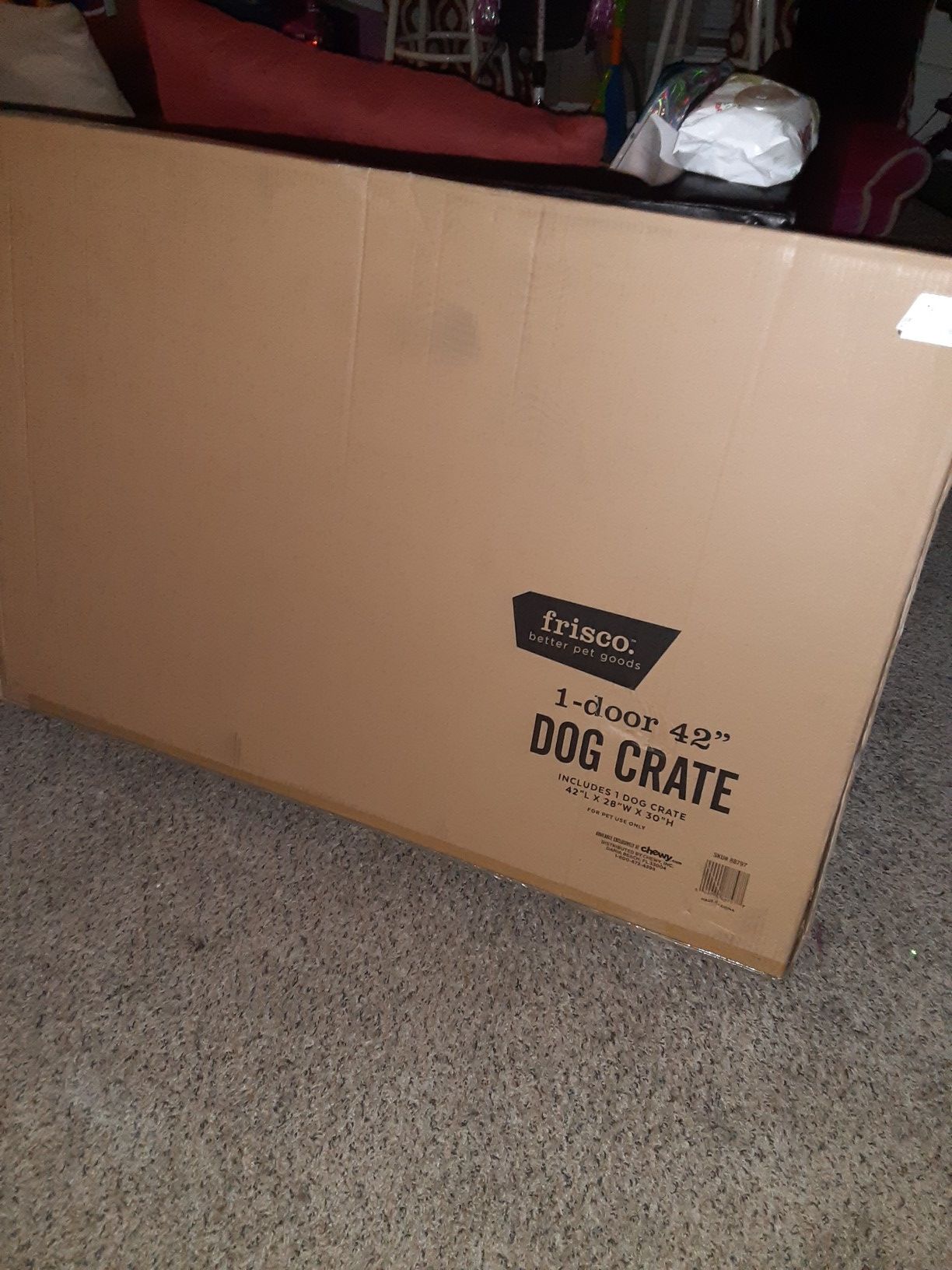 Frisco brand dog crate