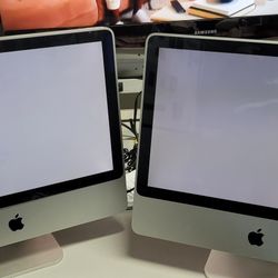 2 Older IMAC a1224 As Is Working Thumbnail