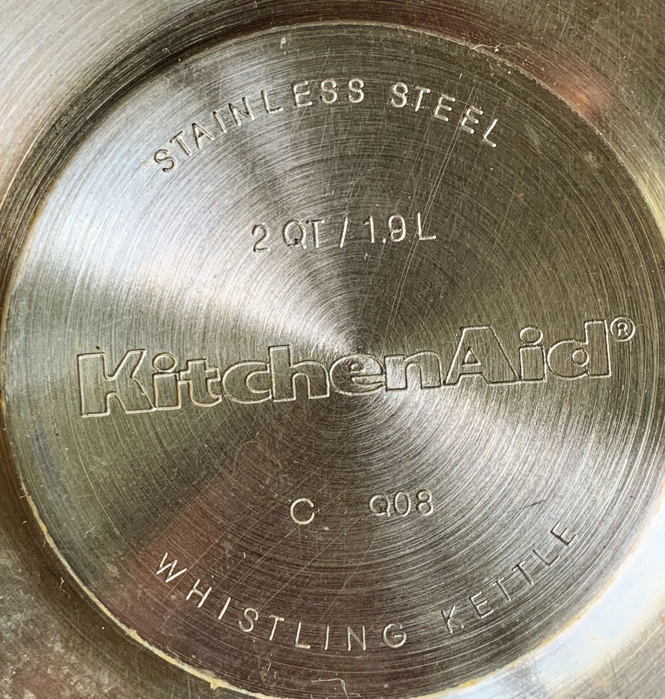 KitchenAid Stainless Steel Whistling Tea Kettle 2Qts