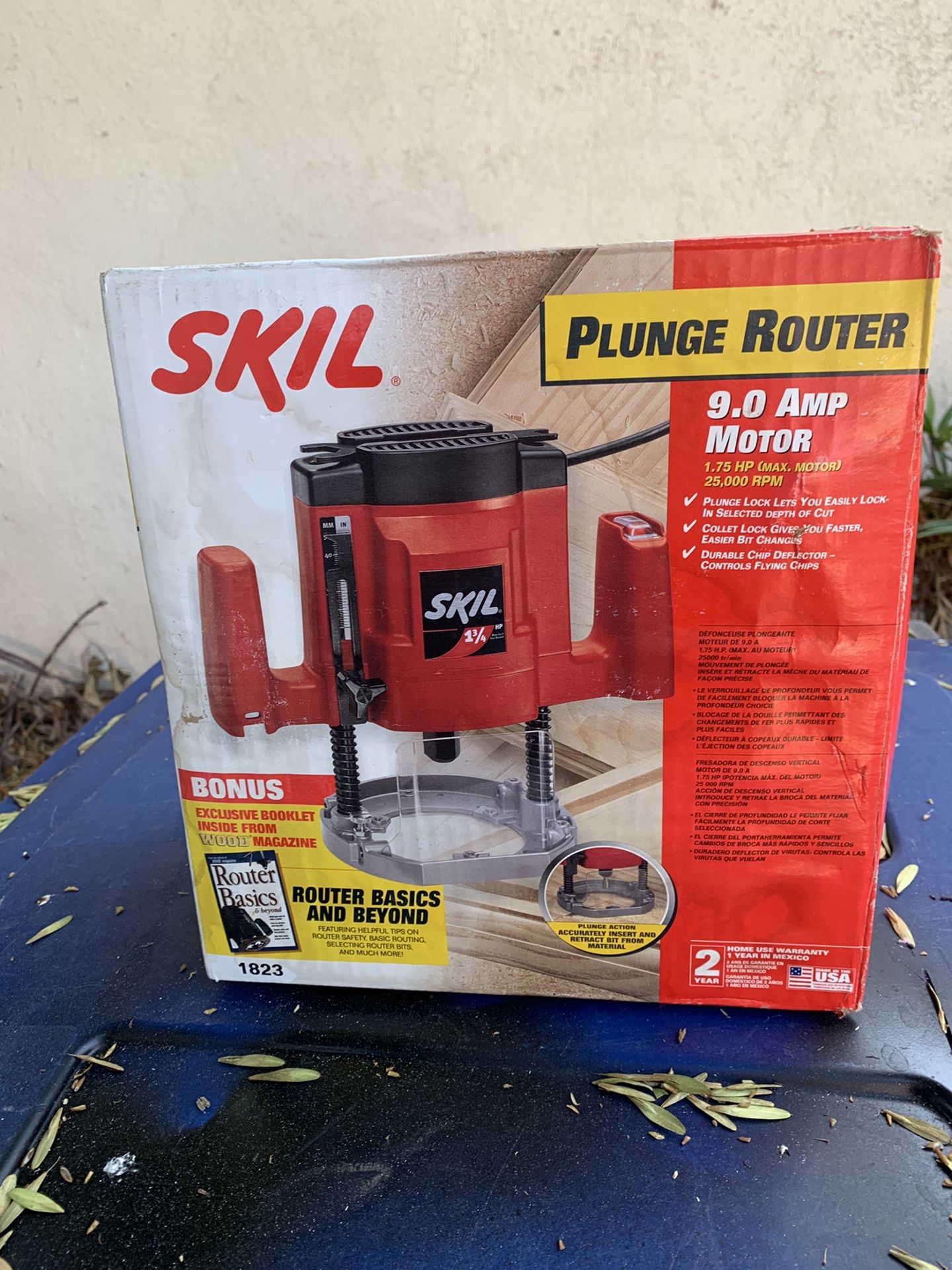 Skil” plunge router