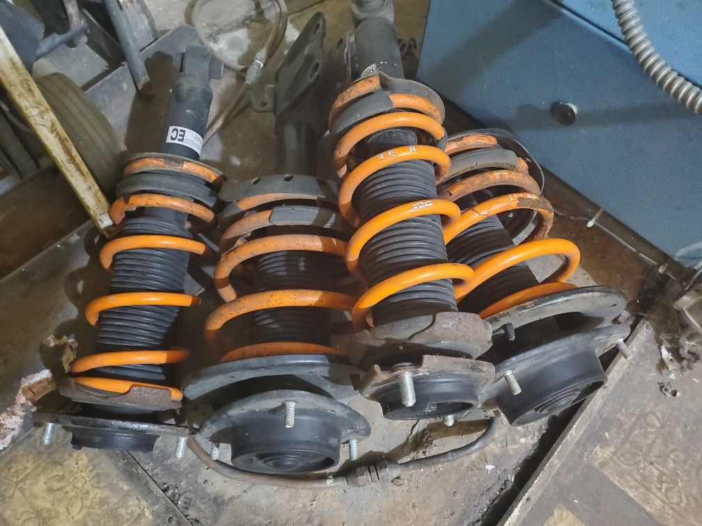 FOR SALE 2015 - 2021 SUBARU WRX PARTS INTAKE,BPV,LOWERING SPRINGS,AND FRONT REAR STRUT BARS