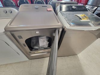 Samsung Tap Load Washer And Electric Dryer Set New Scratch And Dents With 6month's Warranty  Thumbnail