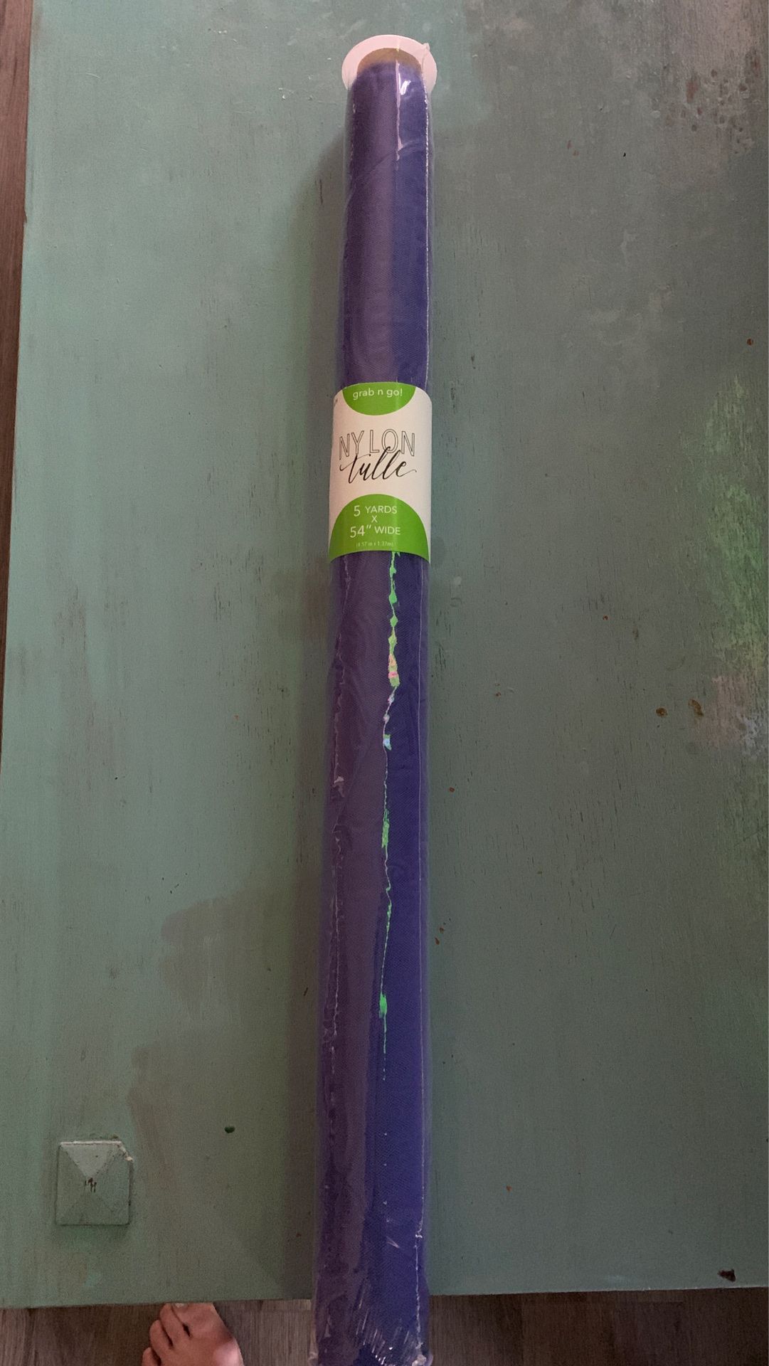 Purple tulle (20) rolls 5 yards x 54” wide 4.57 m x 1.37 m