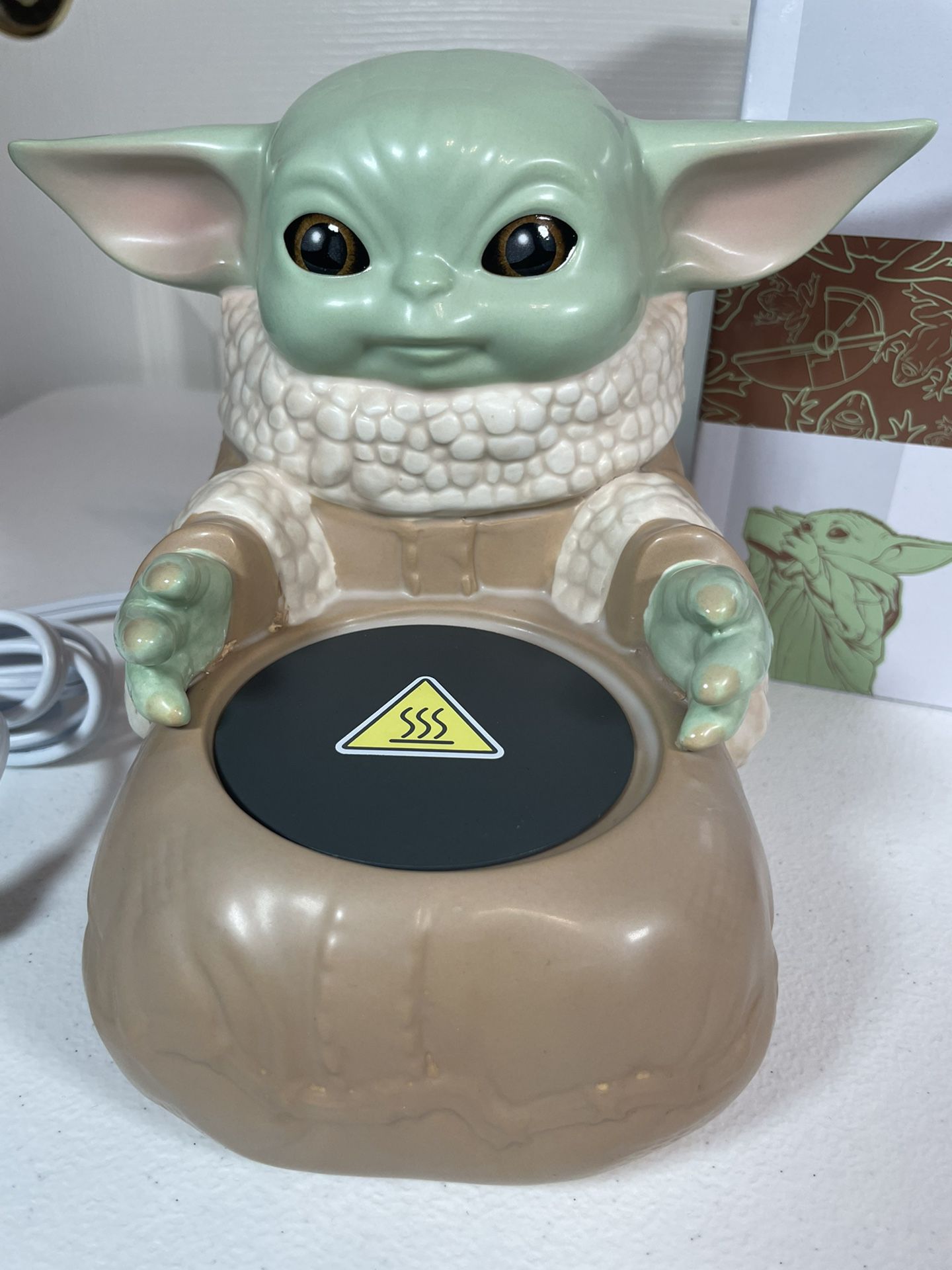 Scentsy “The Child” (Grogu) Wax Scent Warmer With Scentsy Bars