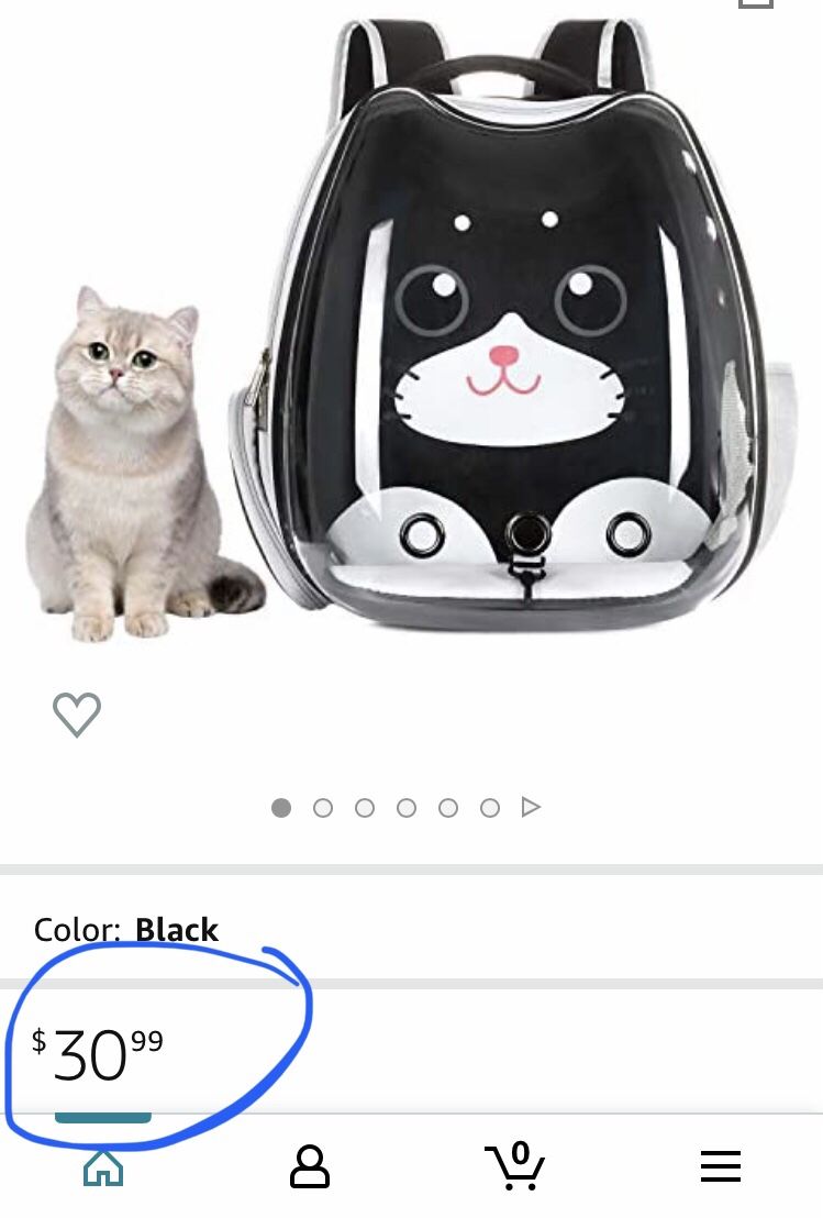 Cat & Small Dog Carriers Backpack