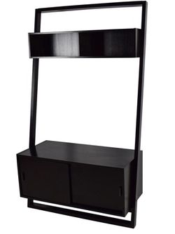 Barrel Sloane Leaning Tv Media Stand, Crate And Barrel Sloane Espresso Leaning Bookcase