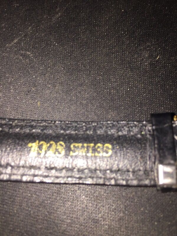1928 Swiss watch