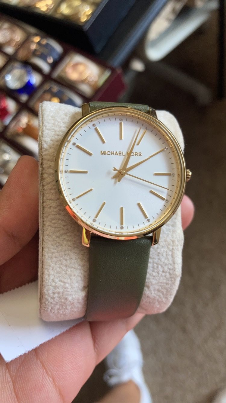 Michael Kors Women’s Leather Watch